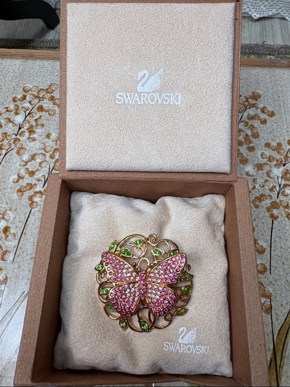 Swarovski 2002 Annual Edition Butterfly Brooch